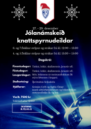 Jólanámskeið knattspyrnudeildar ÍR